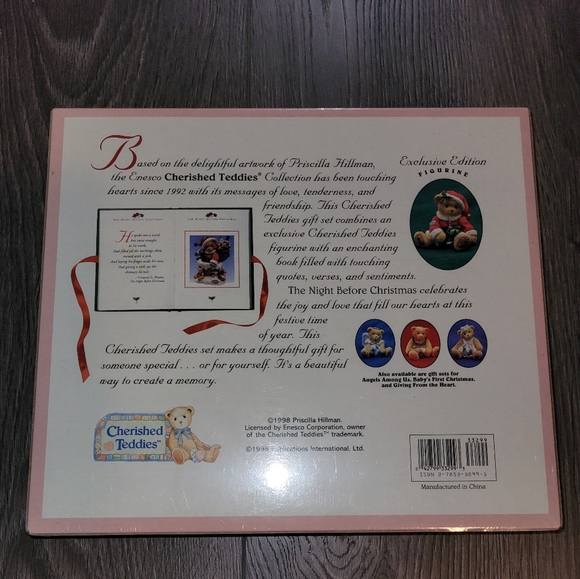Cherished Teddies book and figurine - Picture 3 of 7